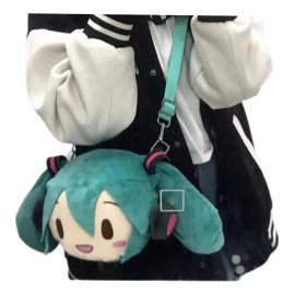 Jextech Bolso De Peluche Hatsune Miku Kawai Regalo Detalle 25cm