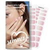 SEMINCA Semi Cured Gel Nail Strips-Valentine's Pink Semi-Cured Gel Nail