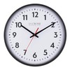 LaCrosse Clock 404-2636-INT 13 Inch Info-Tech Commercial Silent Quartz Analog
