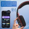 WallarGe Wireless Headphones for TV Watching with RF Transmitter Charging