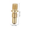 Hohopeti 8sets Pool Cue Extension Rod Connecting Screws Heavy Duty