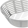 Braisogona Bella Stainless Steel Oval Basket, 21 x 31 cm,