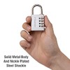 Master Lock 643DWD Set Your Own Password Combination Lock, Aluminum