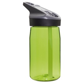 Laken Tritan BPA Free Kids Water Bottle 450 ML w/Straw Cap - Light Green