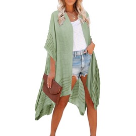 Breezy Lane Kimonos for Women Swimsuit Coverup Beach Cover Up for Swimwear Summer Kimono Cardigans Vacation Wear