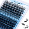 Cluster Lashes 280pcs Lash Clusters DIY Lash Extensions 10D/20D/30D/40D Individual