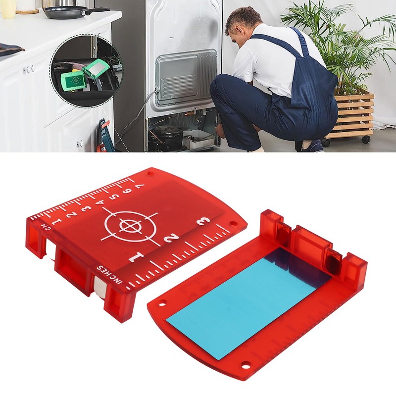 BORDSTRACT Pack of 2 Laser Target Board, High Visibility Magnetic