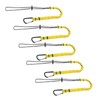 Tool Lanyard, Safety Tool Leash Retractable Bungee Cord with Carabiner