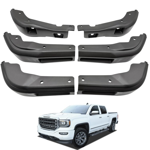 Mud Flap Delete Fit for GMC Sierra 1500 Front &
