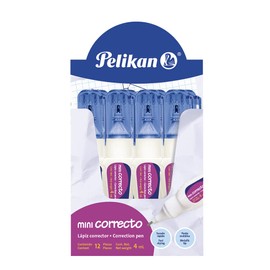 Pelikan Mini corrector Líquido 4ml. Caja con 12 Piezas