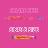 STARBURST FaveREDS Chewy Candy Bulk Pack, 24 Full Size Packs,