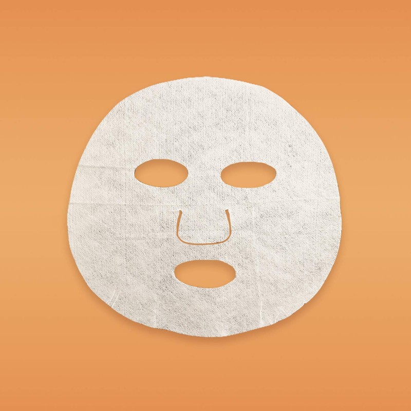 Perderma Korean Purifying Face Sheet Mask with Fruit Extracts, Helps