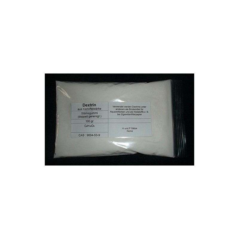 100 g Dextrin White, Starch Rubber, Binding Agent for Watercolour