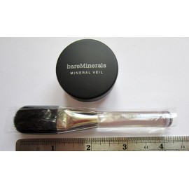 BareMinerals Mineral Veil SPF 25 -  0.75g & Laura Geller powder brush set