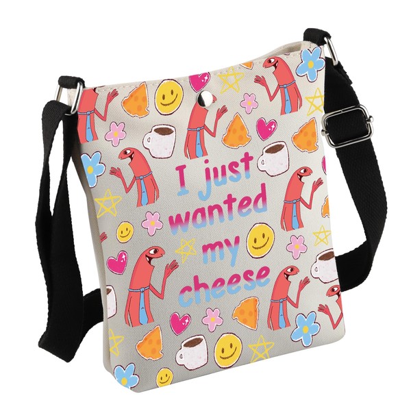 MNIGIU Smiling-F Cartoon Inspired Gift Allan Crossbody Bag Smiling-F Lover