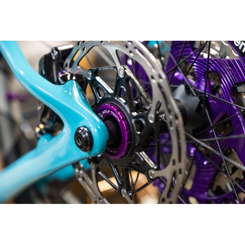Wolf Tooth Centerlock Rotor Lockring Purple