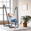 Hammock Chair with Stand,Heavy-Duty Hanging Chair with Stand, for Indoor