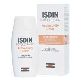 Protector solar Fotoultra 100 Active Unify Color 50mL Isdin