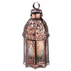 Gifts & Decor 57070486 COPPERY Moroccan Lantern Brown