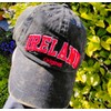 Robin Ruth Black Denim Baseball Cap with red 'Ireland Original'