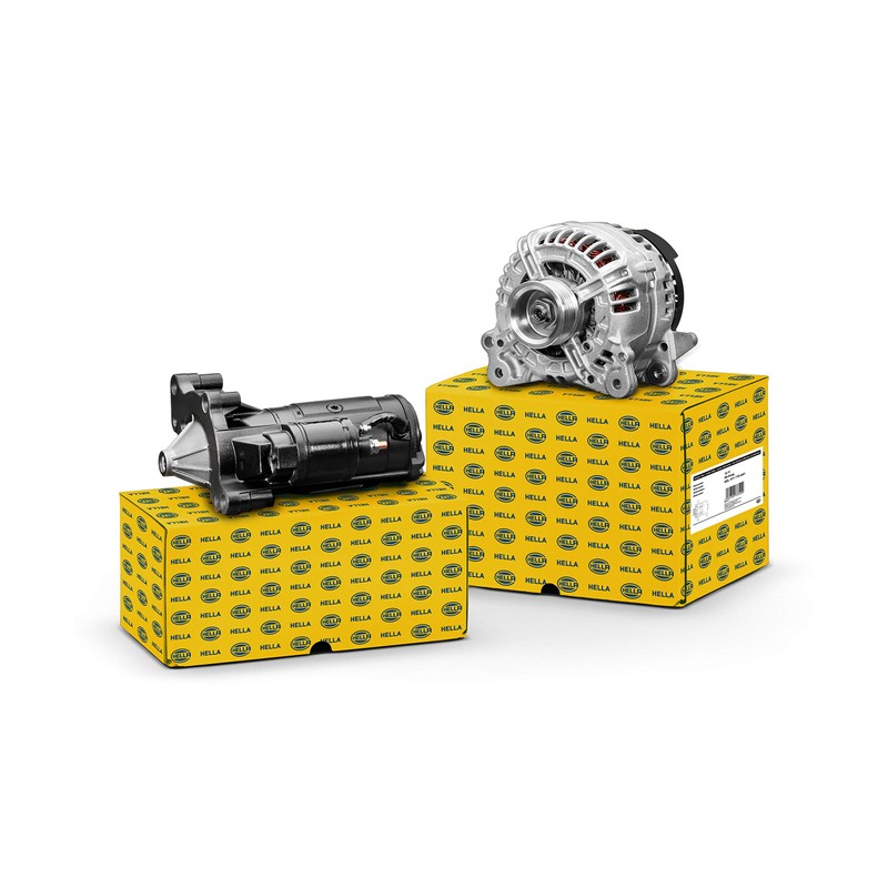 HELLA 9XU 358 038-611 Alternator Freewheel Clutch - Thread Size: