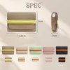 imeetu Mini Wallet, Bellows Style, Genuine Leather, Holds 10 Cards,