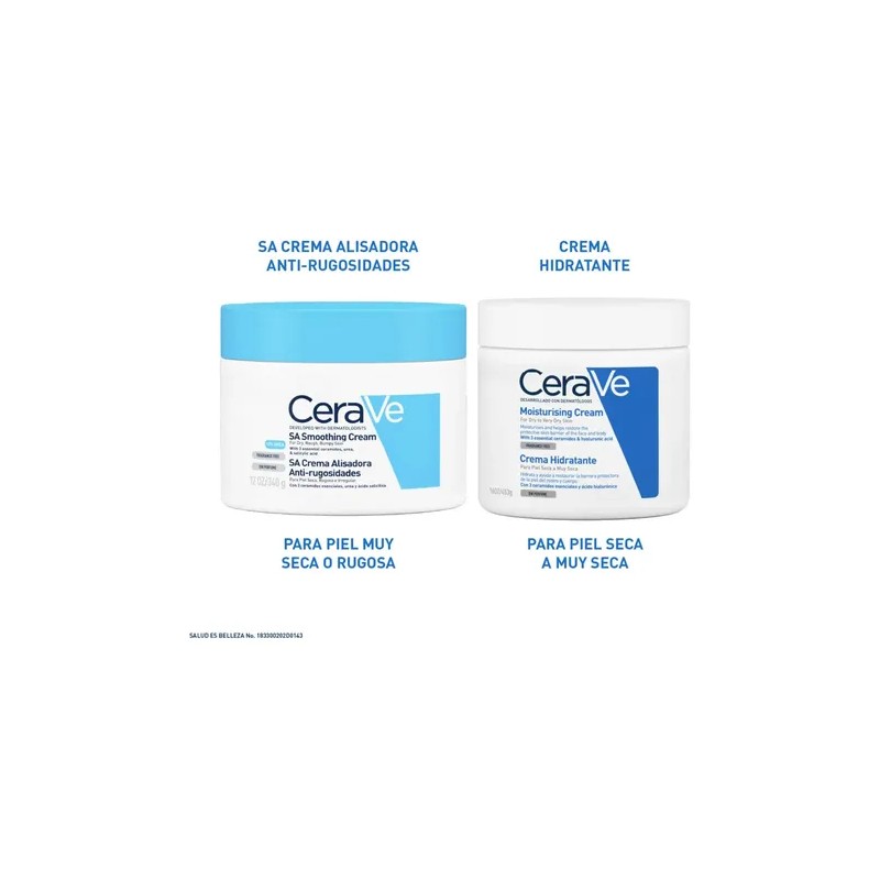 CeraVe Crema SA Anti-Rugosidades para Piel Seca 340gr