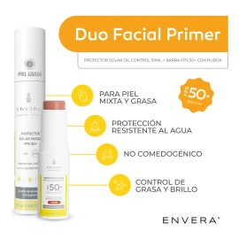 Duo Protector Primer Oil Control+ Barra Facial Color