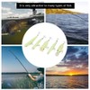 5Pcs Simulation Luminous Plastic Lure Hard Minnow Popper Pencil VIB
