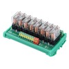 Molence DIN Rail Mount 8 Channels G2R-1-E Relay, AC/DC 24V
