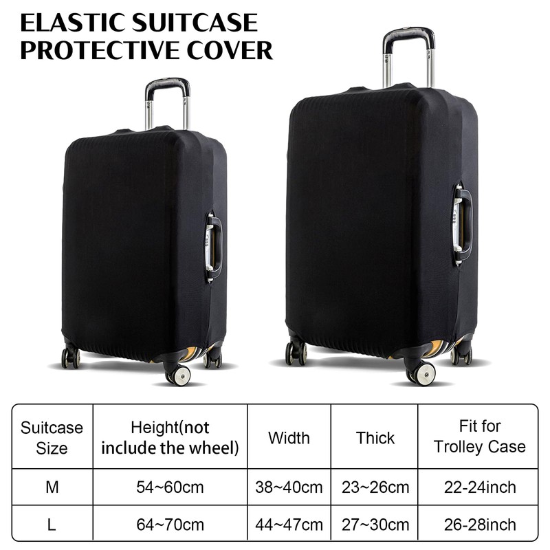 Suitcase Protective Cover, Elastic Suitcase Cover, Travel Suitcase Protective Cover,