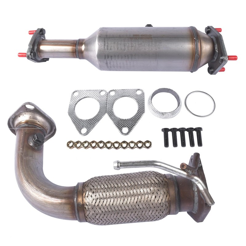 Front Flex Pipe & Catalytic Converter 16299 52349 Replacement for