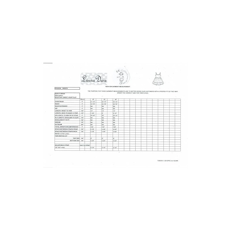 I.C. Collections Big Girls White Bouffant Sweetheart Slip, 12