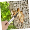 KONTONTY Portable Bark Removal Tool Ergonomic Handle Lightweight Tree Bark
