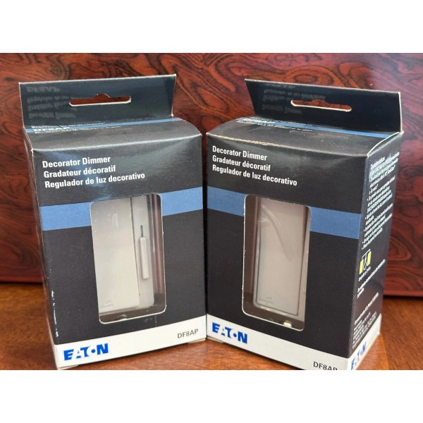 Eaton DF8AP-GY Fluorescent Decorator Dimmers 8A 120V - Gray -