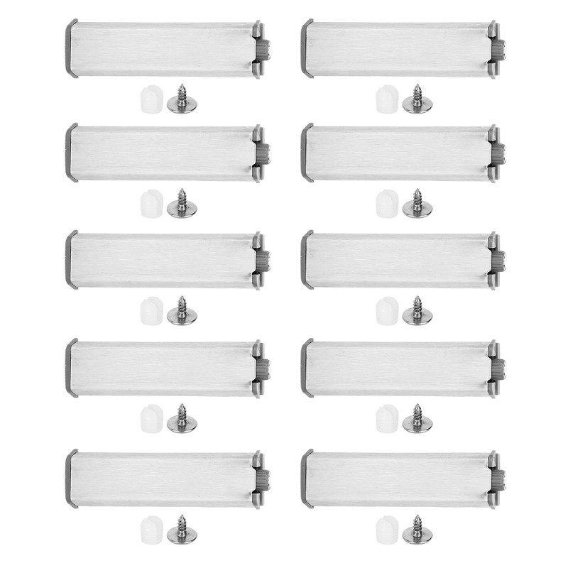 10Pcs Household Magnetic Door Latch Damper for Furniture Cabinet Drawer