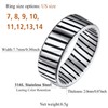 FindChic Men's Women's Stainless Steel Partner Ring as a Gift