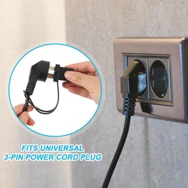 Prong Protector Outdoor Plug Cover, 2PCS Outlet Plug Covers for Outside End Cover for 120 Volt Plugs, Heater Block End Protection