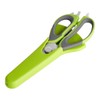 genialo Multifunctional Food Scissors, Kitchen Scissors with Non-Slip Handle, Dishwasher