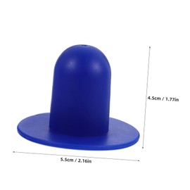 ORFOFE 4pcs Durable PVC Pool Strainer Hole Plug Above Ground Pool Replacement Stopper Easy Installation Strong Safe Design