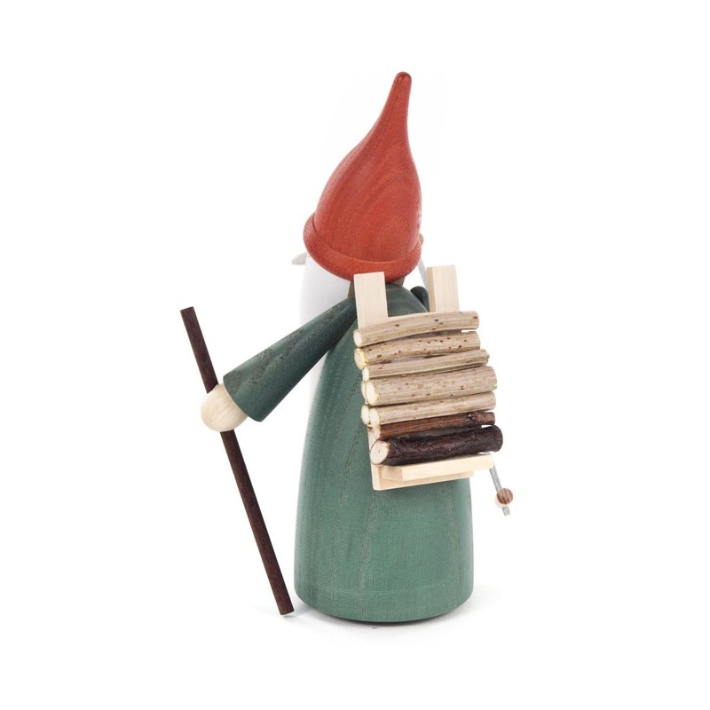 Incense Smoker Gnome Forest by Dregeno Seiffen 15 cm –