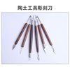 LUYING Clay Carving Tools, Clay Spatula Set, Line Drawer, Clay
