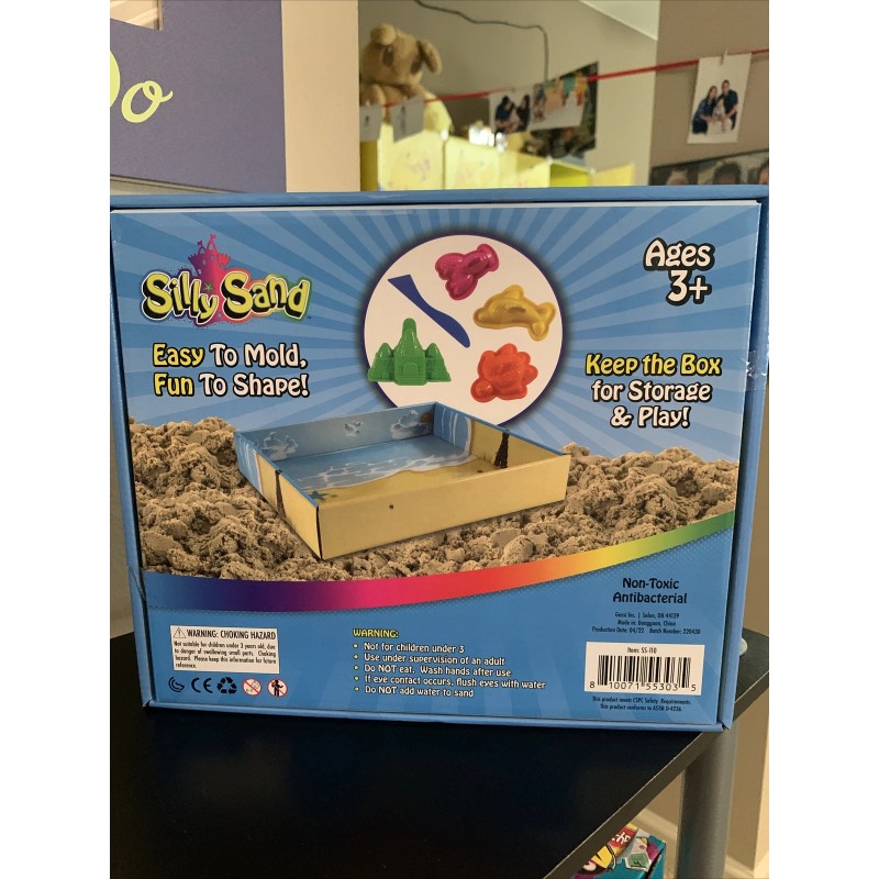 Silly Sand Magnetic Sand Fun Beach Set 3D Sandbox Series