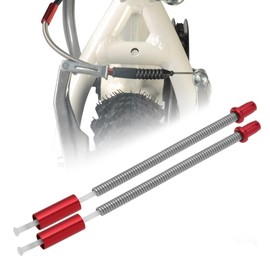 SG Store Set of 12 Bicycle V-Brake Angle Set Flexible V-Brake Brake Noodle with Lubrication Tube Rubber Sleeve Accessories for Mountain Bikes Road Bikes