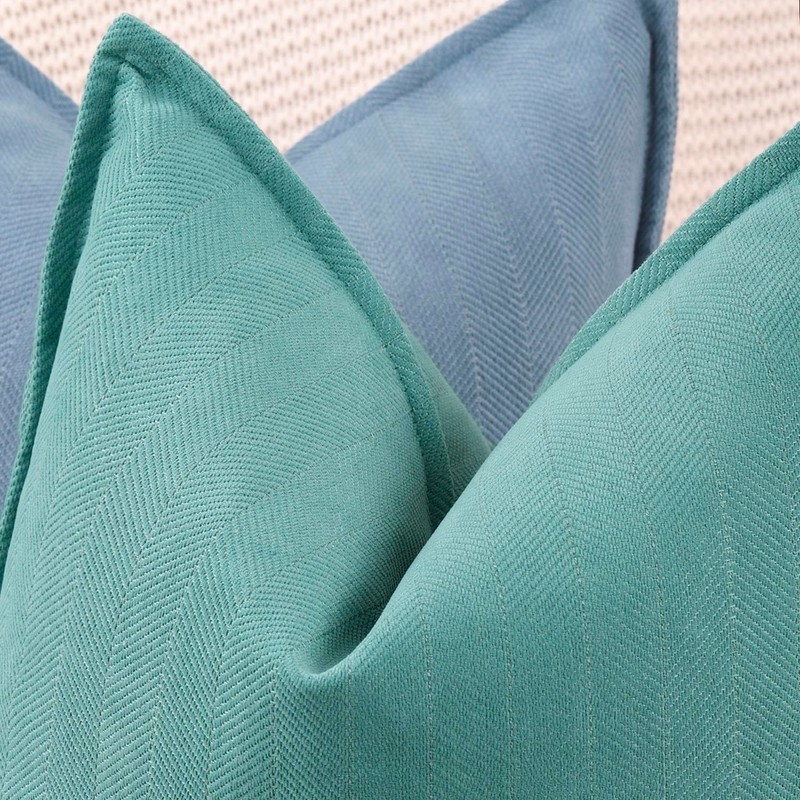 Madizz Textured Chenille Cushion Covers Set of 2 Super Soft