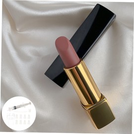 OHPHCALL DIY Lipstick Mold Set 11pcs Lipstick Molds with Stand Includes 4 Beak and 4 Heart Tips for Girl DIY Lipstick Making and Lip Mold for Makeup