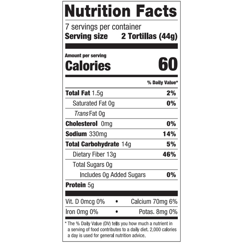 La Banderita Carb Counter® Street Taco | 4.5" Size Flour