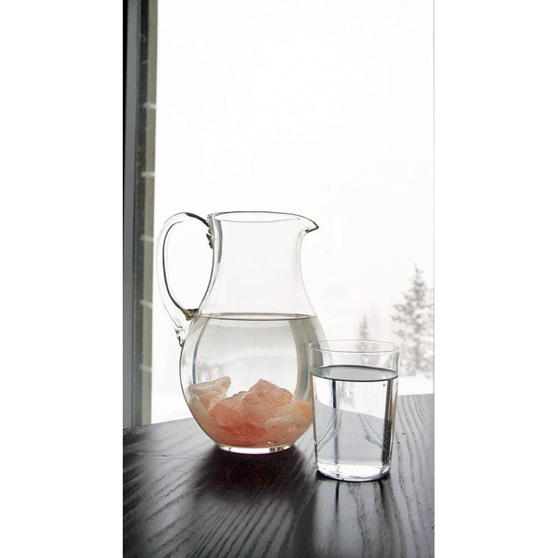 Original Himalayan Crystal Salt® Sole Jar + Stones | A