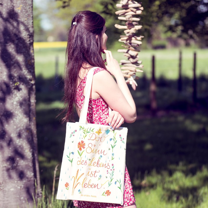 Mr. & Mrs. Panda Sinn des Lebens Shopping Bag, Not