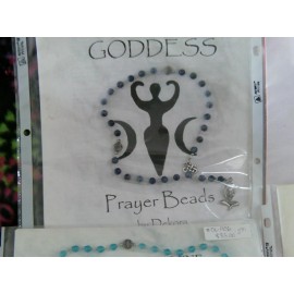 Goddess & Faerie/fairy & Mary Magdalene, Mother Mary Genuine Stone Prayer Beads